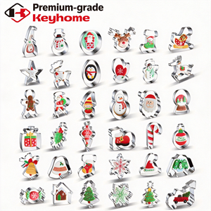 <span class=keywords><strong>Emporte</strong></span>-pièce personnalisé en acier inoxydable en forme de renne pour biscuits de Noël - Product Image 2