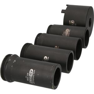 KS TOOLS-460,5385 Juego de tuercas ranuradas con 4 tubos de guía para Mercedes, Ø 75 mm (5 uds)-EAN 4042146784808 VEHÍCULOS PESADOS - Product Image 2