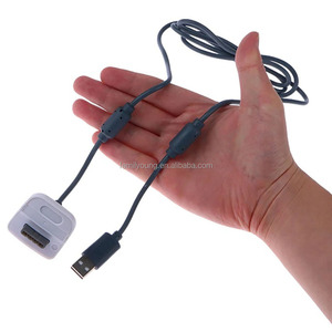 Cable de carga USB de doble anillo magnético de 1,8 m, controlador de juego inalámbrico, Gamepad, cargador de energía, conexión de transmisión para x-box <span class=keywords><strong>360</strong></span> - Product Image 4