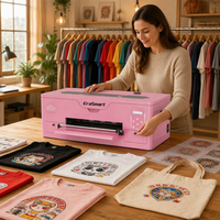 Nouvelle machine d'impression textile numérique A3 automatique pour films PET et T-shirts, imprimante DTF de 30 cm de largeur avec tête XP600