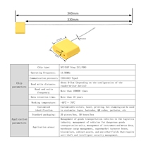 Sceaux de câble RFID anti-effraction, sceaux d'expédition à puce NFC, sceaux de sécurité inscriptibles et lisibles