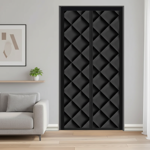 Mosquitera Moderna Negra Aislante del Calor e Impermeable <span class=keywords><strong>para</strong></span> Cocina, Sala de Estar y Hotel, a Prueba de Viento - Product Image 1