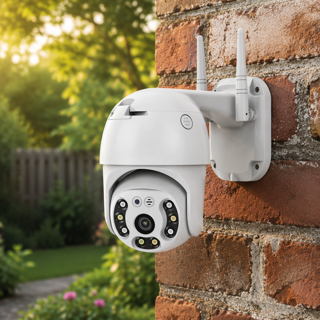 V380 WiFi Security Camera 3MP HD Smart Full-Color Night Vision Voice Intercom Indoor and Outdoor Universal 4GSIMCard Home Camera
