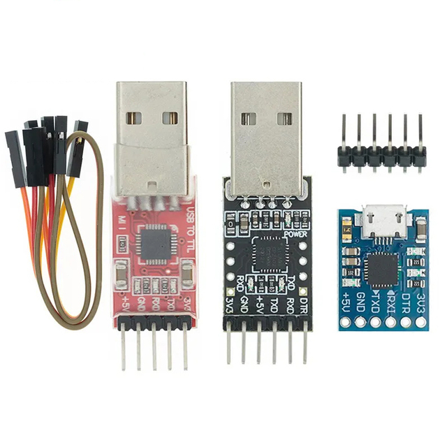 2.0 to UART TTL 5PIN Connector Module Serial Converter STC Replace FT232 CH340 PL2303 CP2102 MICRO USB for aduino.....