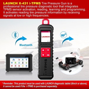 Détecteur de pression des pneus LAUNCH X-431 I-TPMS, outil de réapprentissage, activation et programmation des capteurs, compatible avec le scanner X431 - Product Image 3