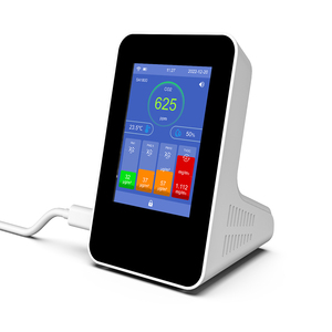 Thông minh CO2 mức độ màn hình báo động với nhiều màn hình của TVOC/PM1/PM2.5/PM10/Temp/RH, CO2 <span class=keywords><strong>Meter</strong></span> cho nhà và văn phòng - Product Image 2