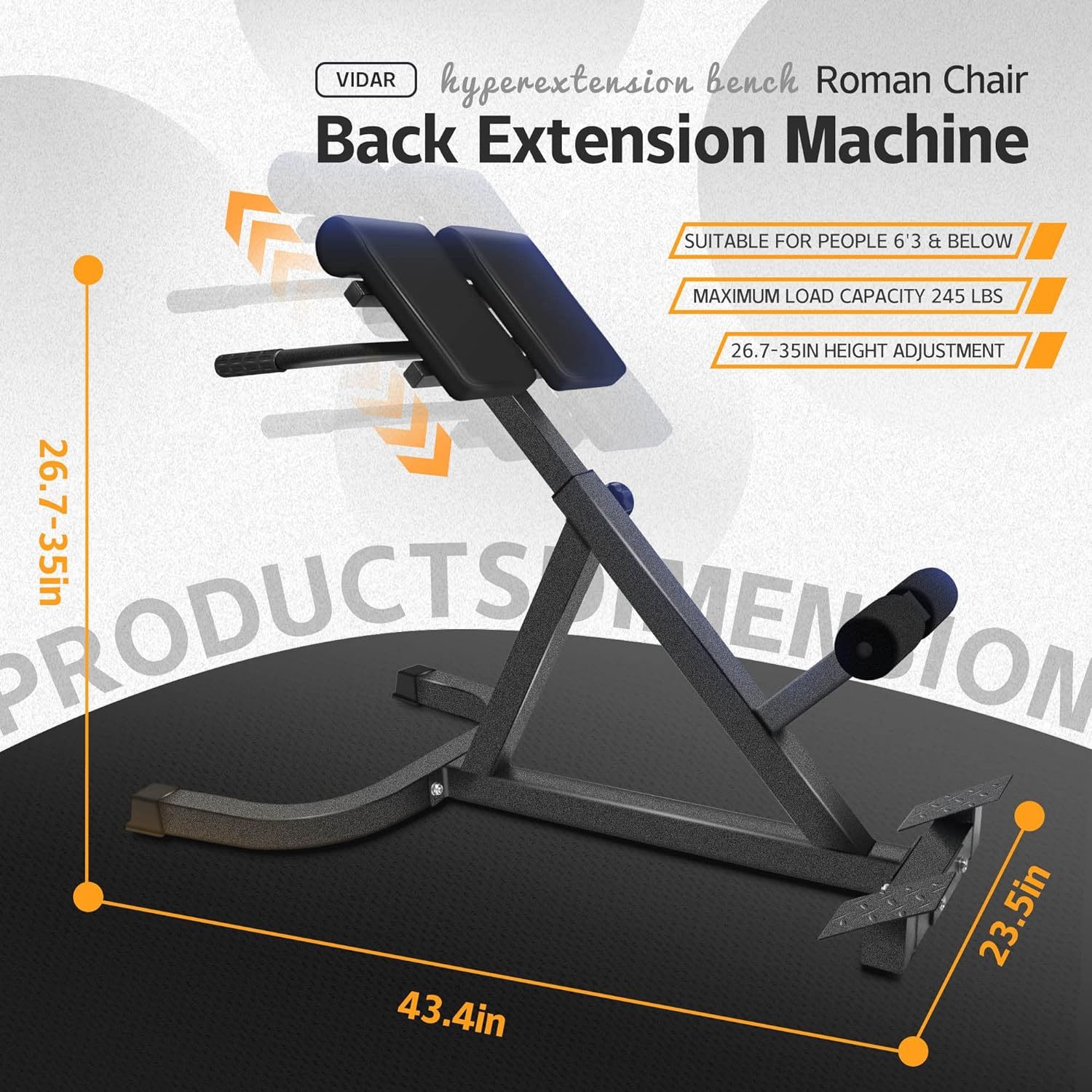 Panca Pesi Pieghevole Multifunzionale YOLEO - Panca Fitness con