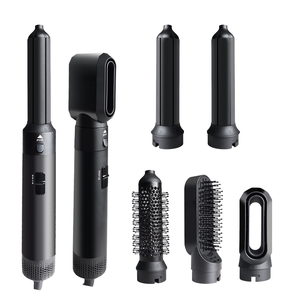 แปรงไดร์<span class=keywords><strong>ผม</strong></span>ไฟฟ้า 5 in 1 ยี่ห้อ Salon พร้อมเทคโนโลยีประจุลบ สำหรับยืดและม้วน<span class=keywords><strong>ผม</strong></span> - Product Image 1