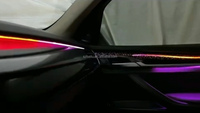 Pour BMW X5 X6 2014-2018 Système de lumière ambiante Lumière d'ambiance intérieure Led Multi couleurs Porte Éclairage ambiant de voiture