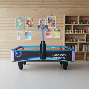 Mesa de Hockey de Aire Superior que Funciona con Monedas, Eléctrica, de Madera y Acrílico, 220V - Product Image 2