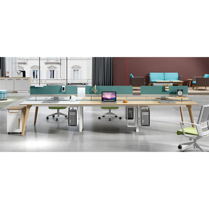 6 Person <b>Workstation</b> Work Station Computer - Product Image 1