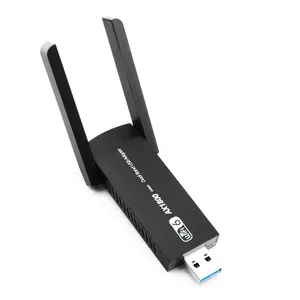 1800Mbps Wifi 6 USB Adapter 802.11ax 2.4G/5GHz USB3.0 Card mạng không dây với ăng-ten Wi-Fi dongle cho win 10/11 PC