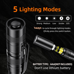 Mini không thấm nước đèn pin Pocket Pen ánh sáng độ sáng cao LED đèn pin cho kiểm tra công việc sửa chữa - Product Image 5