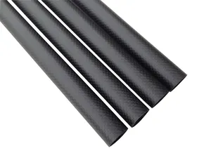 High Precision Custom Shaft Fiber Carbon Roller Carbon Fiber Roller Shaft