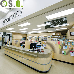 אחסון רפואי ארון מרקחת מותאם אישית חנות תצוגה mdf ארון מגירות בית מרקחת ארון - Product Image 4