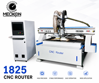 Machine de fraisage CNC 1825 ATC pour le nesting de panneaux de bois, bois massif, MDF, contreplaqué, la sculpture, le rainurage et la fabrication de meubles