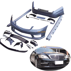 ชุดร่างกายสําหรับ<span class=keywords><strong>Mercedes</strong></span> <span class=keywords><strong>Benz</strong></span> S Class <span class=keywords><strong>W221</strong></span> อัพเกรด<span class=keywords><strong>S65</strong></span> <span class=keywords><strong>AMG</strong></span> bodykitกันชนหน้ากระจังหน้าdiffuser 2006 2013 - Product Image 6