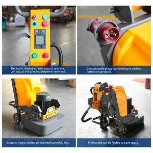 GZD - Pulidora de Pisos Industrial 650, 110V 220V 380V, Voltaje Personalizado, Máquina de Pulir Concreto de Alta Resistencia para Carreteras - Product Image 3