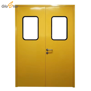 باب غرفة نظيفة عازل للحرارة وموفر للطاقة ومقاوم للحريق للاستخدام في المختبرات ذات درجات الحرارة المتحكم بها - Product Image 1