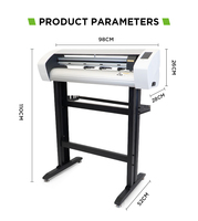 Nuevo Plotter de Corte Automático de 4.3 Pulgadas con Pantalla HD de 68 cm, con Cámara de Vinilo, Marca Extreme, Compatible con 110V/220V, 1 Año de Garantía