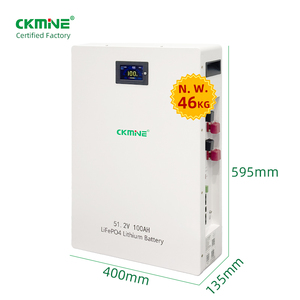 팩토리 CKMINE 5.12kWh 51.2V 100Ah 리튬인산철(LiFePO4) 배터리 레바논, 남아프리카공화국, 나이지리아 태양광 에너지 저장 시스템 도매 - Product Image 4