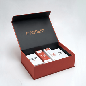 Caja de Cartón Rígido Magnética de Lujo, Reciclable y Duradera, para Productos Cosméticos, con Logotipo Personalizado - Product Image 1
