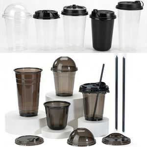 Lata de PET para Café de 350 ml, 380 ml, 330 ml <span class=keywords><strong>con</strong></span> Logotipo Personalizado, Lata de Plástico PET para Té de Burbujas de 500 ml, Vasos de Plástico para Boda <span class=keywords><strong>con</strong></span> Tapa e Impresión de <span class=keywords><strong>Nombre</strong></span> - Product Image 6