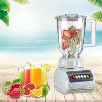 Mélangeur Multifonction Professionnel 1,5 L 999 National 2-en-1, Appareil Électroménager à Six Boutons pour Cuisines, Hôtels et Restaurants