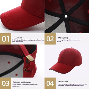 Cappellino da Golf/Baseball a 6 Pannelli in Tessuto Composito PVC a Doppio Strato con Logo Stampato, Colore Unico, Cappello Promozionale di Alta Qualità Fai-da-Te - Product Image 4