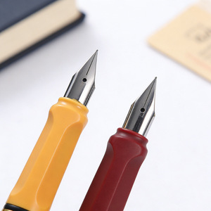 Penna Stilografica Vintage in Legno Naturale per Affari, Personalizzabile con Logo, per Studenti, Correzione della Postura, Calligrafia Artistica - Product Image 3