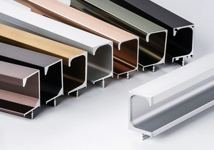 Servicios de Corte, Doblado y Soldadura de Manijas para Gabinetes de Cocina de Aleación de Aluminio Serie 6000 de Guangyuan, Forma Personalizada para Decoración - Product Image 6