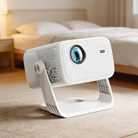 Projecteur intelligent C35C 180 degrés 1080p avec correction trapézoïdale pour jeux, Android TV, projection aérienne pour chambre à coucher, média, vente en gros OEM