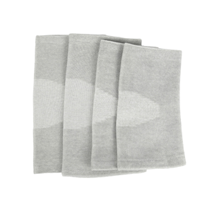 Protège-genoux élastiques athlétiques respirants à compression, manchons de compression pour les jambes, coudières de protection couleur anthracite - Product Image 2