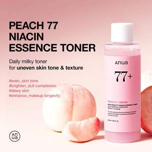 Tónico Facial Anua Peach 77 con Niacinamida y Ceramidas, 250 ml, Iluminador, para Todo Tipo de Piel - Product Image 3