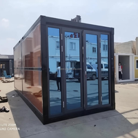 Maison mobile démontable de haute qualité, conteneur d'habitation flexible et durable pour une installation rapide