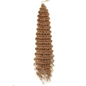 Extensiones <span class=keywords><strong>de</strong></span> Cabello Sintético Rizado <span class=keywords><strong>de</strong></span> 20-30 Pulgadas, Ondulado Profundo, Ondulado Oceánico, para Mujeres Afro-Latinas - Product Image 3