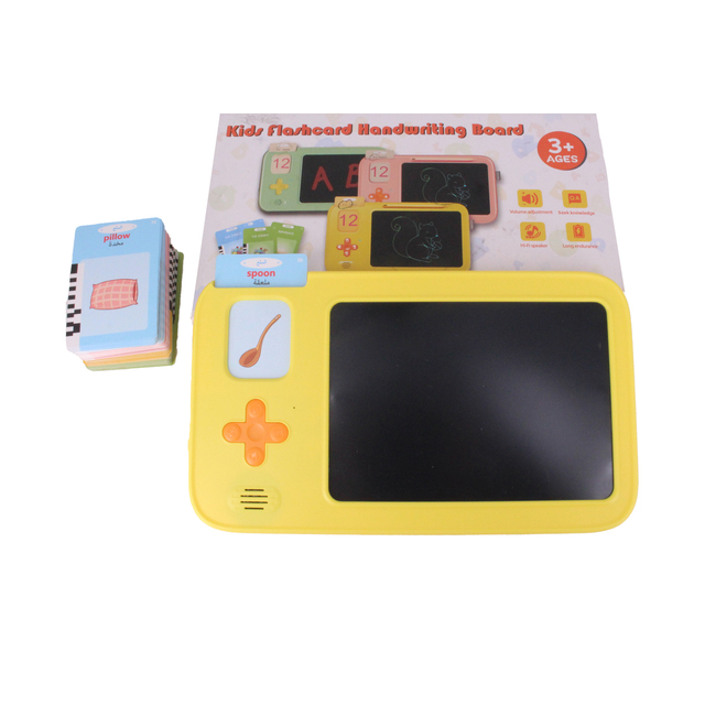 Customize Language  2 In 1 Learning Device Other Educational Toys Talking Flash Cards Learning Machine for Kids Learn