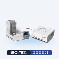 Spectromètre infrarouge à transformée de Fourier SCITEK 7800-350 Cm-1, précision ±0,01, réflecteur KBr multicouche avec revêtement Ge pour laboratoire