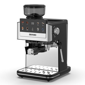 Machine à café professionnelle ANWELL, manuelle, semi-automatique, pour cappuccino, café expresso. - Product Image 4