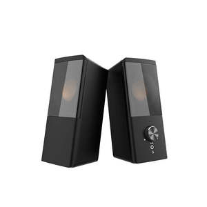 ลำโพงคอมพิวเตอร์ขนาดเล็ก Private Mold 2.0 ลำโพงเกมมิ่งตั้งโต๊ะแบบ USB ชาร์จได้ พร้อมปุ่มควบคุมระดับเสียง - Product Image 3