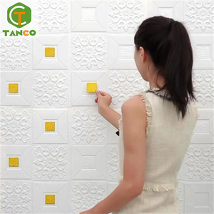 Paneles de Pared, Papel Tapiz <span class=keywords><strong>3D</strong></span>, Adhesivos de Pared de Espuma <span class=keywords><strong>3D</strong></span> para Decoración del Hogar - Product Image 5