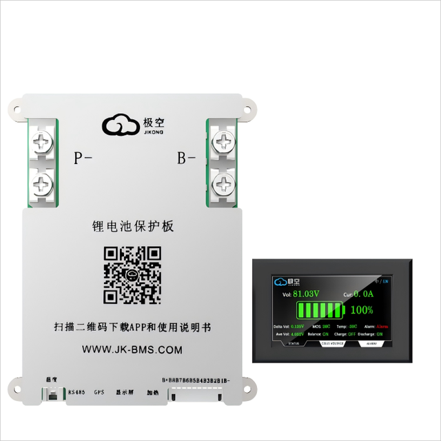 JIKONG BMS JK-B2A8S20P V19 Active Balance 2A JK Smart BMS 8S 24V Lithium Ion Battery Pack for 4S 12V Lifepo4 BMS JKBMS 200A V19