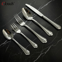 Lot de Couverts de Luxe Écologiques en Acier Inoxydable 304, Personnalisables avec Logo, Finition Miroir Argenté, pour Banquets – Vente en Gros
