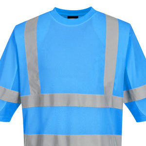 Chemise de sécurité réfléchissante de qualité supérieure, vêtements de travail haute visibilité, 100% polyester, certifiée ANSI/ISEA 107, pour hommes - Product Image 2