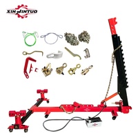 Machine de redressage de carrosserie portable Xinjintuo pour petit garage, homologuée CE, force de traction de 5000 kg