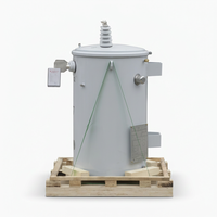 Transformateur monophasé monté sur poteau compatible Amérique latine 25 kVA, 6,3 kV à 110 V, transformateur de distribution de haute qualité