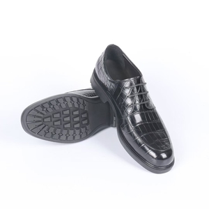 Zapatos de Vestir de Hombre de Piel de Cocodrilo Genuina de Lujo |   100% Piel de Cocodrilo |   Zapatos Formales para Fiestas y Bodas - Product Image 4