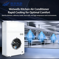Climatiseur Industriel Wetwells en Promotion pour Cuisine, Économe en Énergie, Refroidissement Rapide, Installation par Conduits
