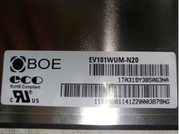 Écran LCD TFT haute luminosité BOE 10,1 pouces EV101WUM-N20 1920(RGB)*1200 600 Nits 72% NTSC 60Hz Intérieur/Extérieur Numérique