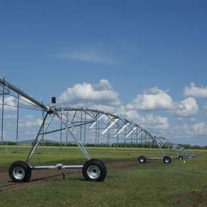 Nuevo Sistema de Riego Pivotante Digital Móvil de 20ha con Bomba, Motor, Caja de Cambios, Monitoreo Remoto, Ahorro de Agua Agrícola, Metálico - Product Image 4